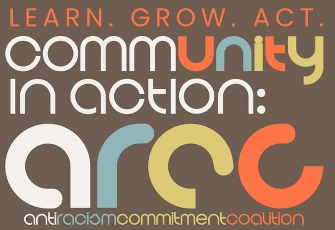 Anti-racism commitment coalition logo.