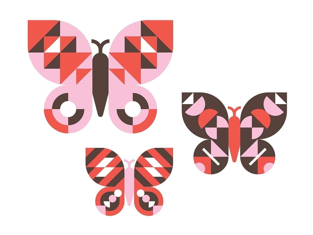 Springtime Butterflies - Artwork by Jason Custer